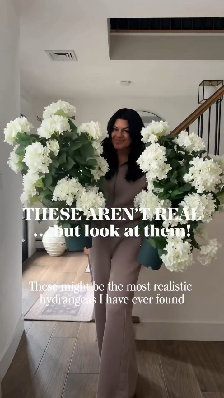 These faux hydrangeas are so full and realistic, they instantly make any space feel styled—without the upkeep.

I have them inside right now, but they’re UV resistant so they’re perfect for a porch, patio, or entryway too 👏🏼

No watering. No wilting. Always in bloom.

#LTKHome