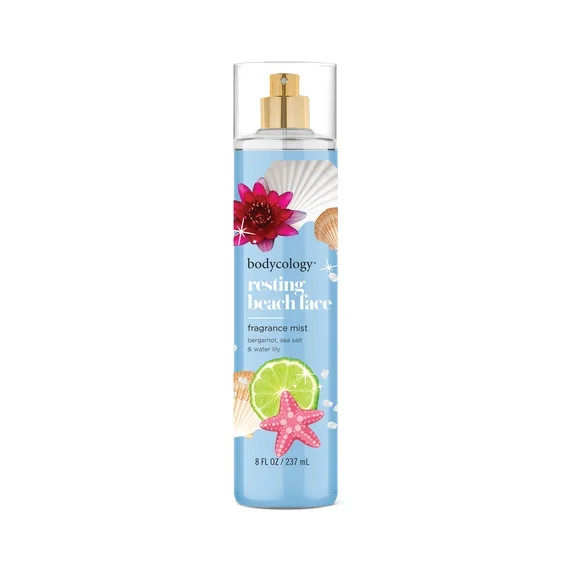 Bodycology Fragrance Body Mist, Resting Beach Face, 8 fl oz | Walmart (US)