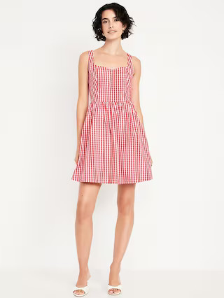 Fit & Flare Cami Mini Dress | Old Navy (US)