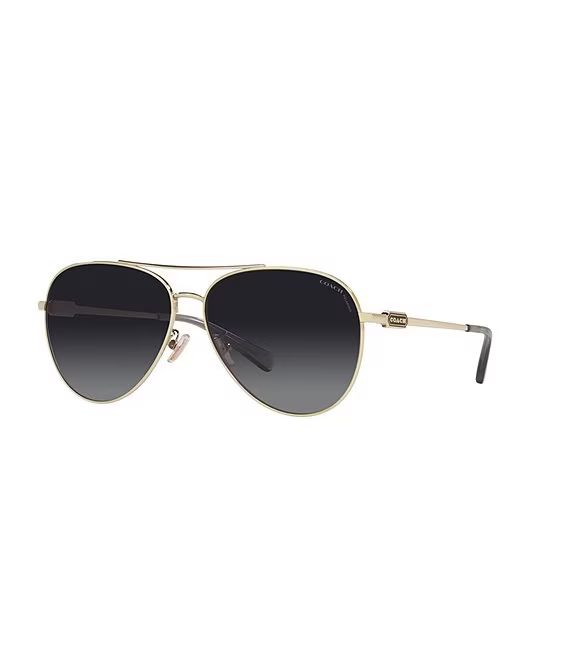 COACH Women's HC7140 61mm Aviator Sunglasses | Dillard's | Dillard's