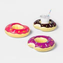 Donut Beverage Boats 3pk - Sun Squad™ | Target