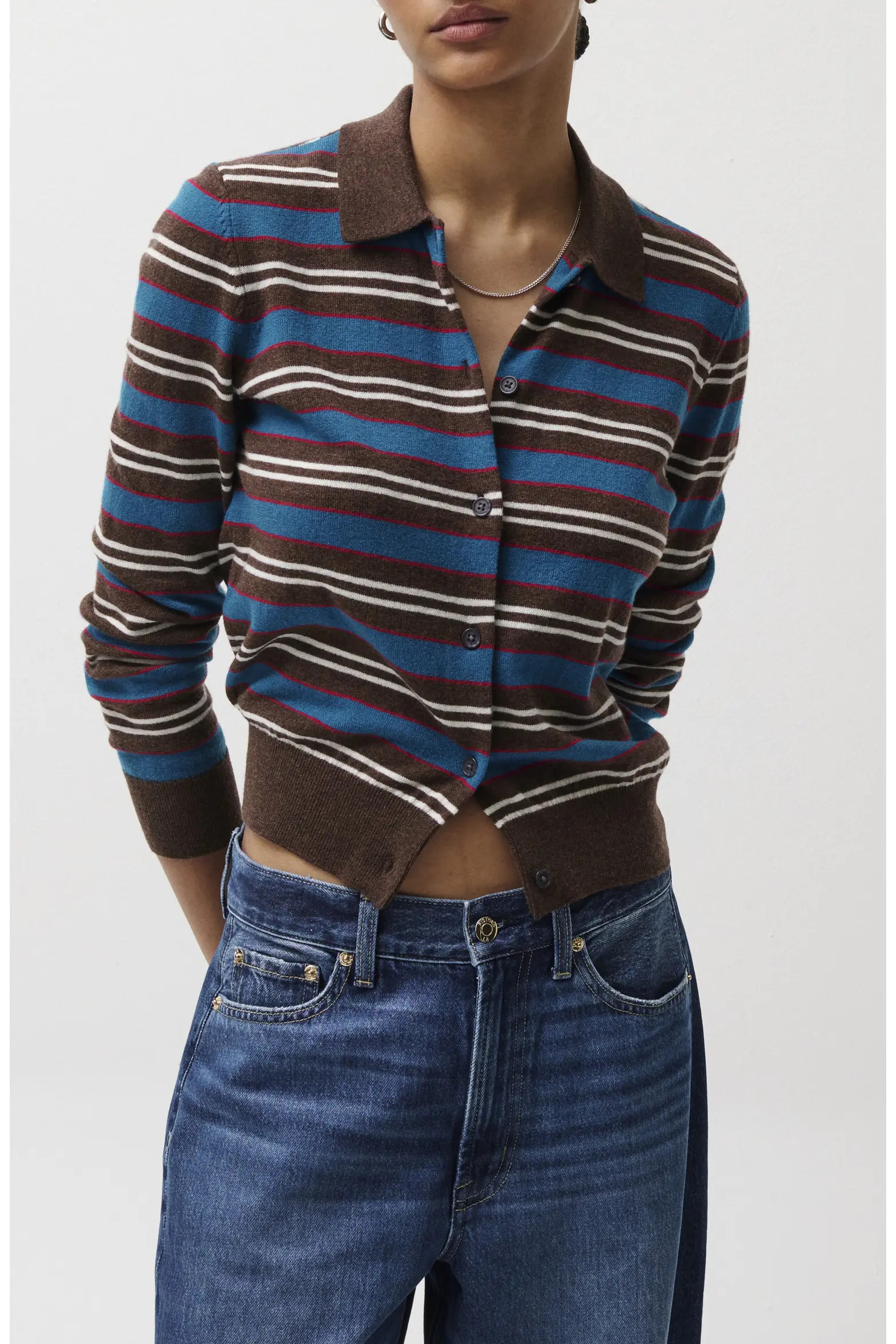 Pistola Lyvia Stripe Merino Wool Cardigan (Women) | Nordstrom | Nordstrom