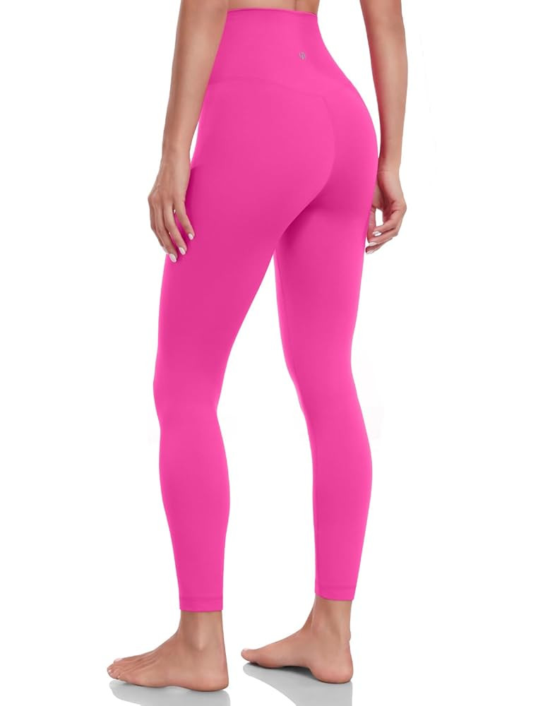 HeyNuts Pure&Plain Workout Pro/Yoga Pro 7/8 Athletic Leggings for Women, High Waisted Compression... | Amazon (US)