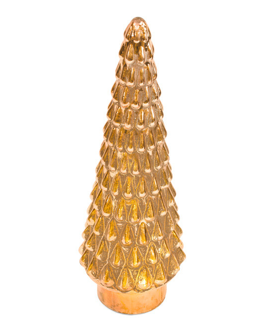 15.5in Led Mercury Effect Tree Decor | Pillows & Decor | Marshalls | Marshalls