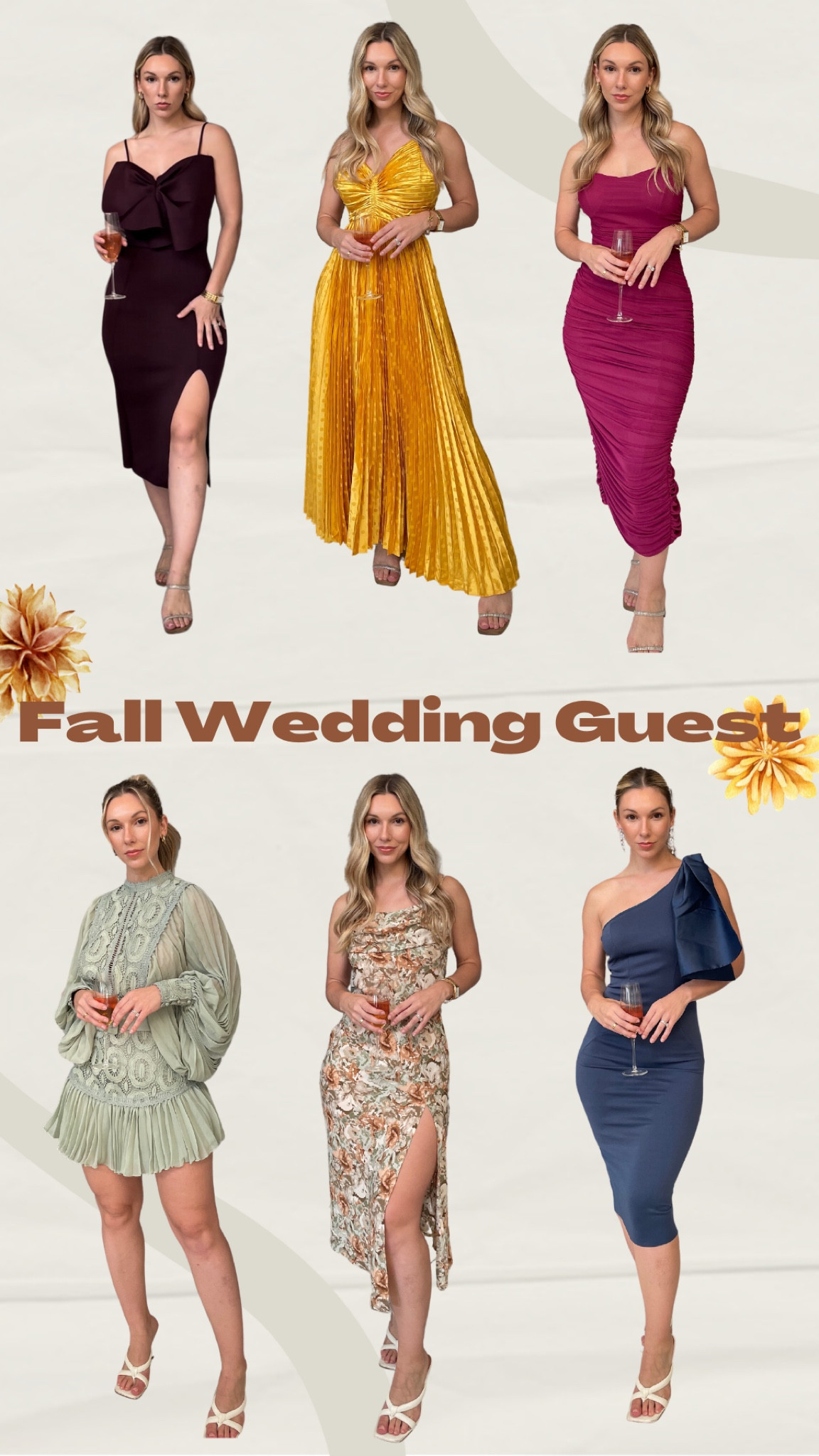 Did a fun wedding guest dress haul over on IG - linking top left and bottom 3! ❤️‍🔥❤️‍🔥❤️‍🔥 
Top left: 6
Bottom left: 6
Bottom middle: small
Bottom right: 6

#LTKwedding #LTKunder100 #LTKunder50