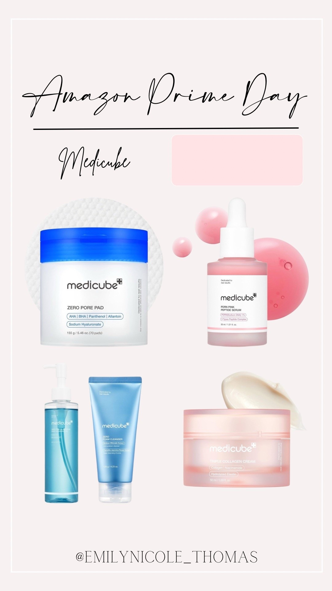 Medicube Amazon Sale

Amazon, Amazon deals, Amazon finds, Amazon Prime Day, Prime Day, Medicube, cosmetics, skincare, skincare routine, face cleanser, face oil, blemishing face pads, peptide oil, & collagen cream 

#LTKFindsUnder50 #LTKSaleAlert #LTKBeauty