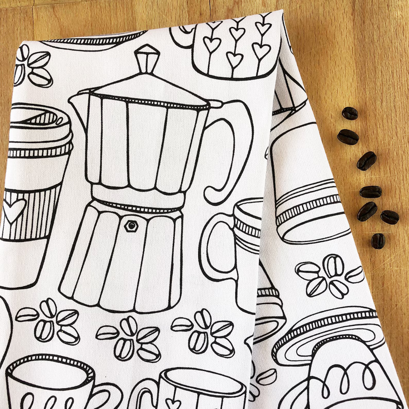 Coffee Tea Towel  Coffee Gift  Housewarming Gift  Screen | Etsy | Etsy (US)
