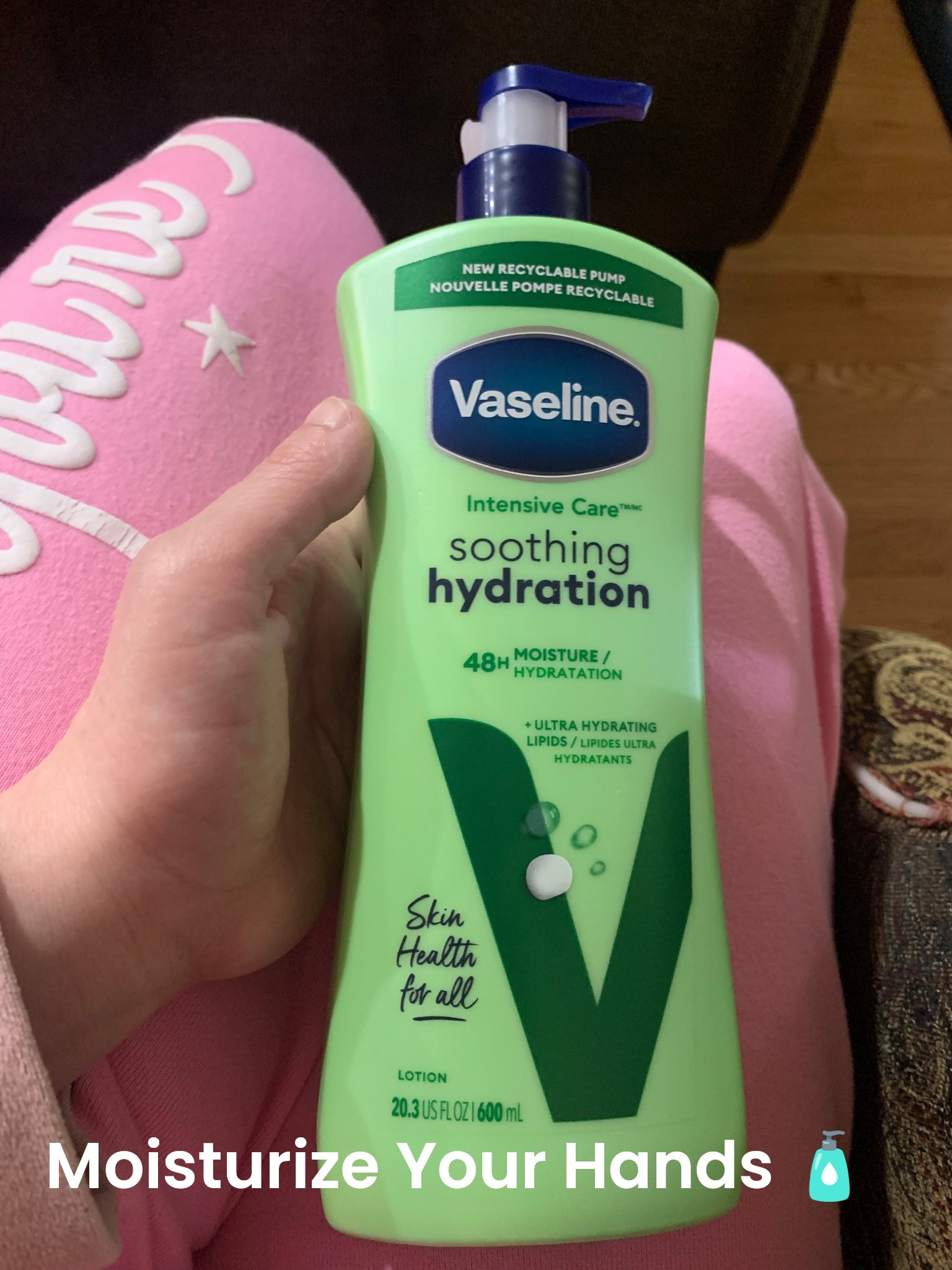 It’s cold outside. Time to keep your hands moisturized with your favorite lotion. I am loving the Vaseline Intensive Care Soothing Hydration Body Lotion. 

#LTKBeauty #LTKmorningroutine #LTKselfcare