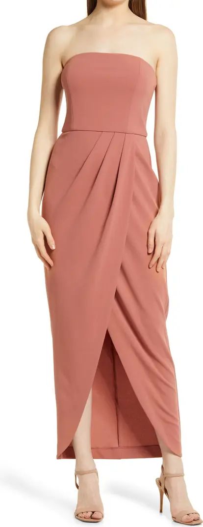 The Angelique Strapless Tulip Gown | Nordstrom