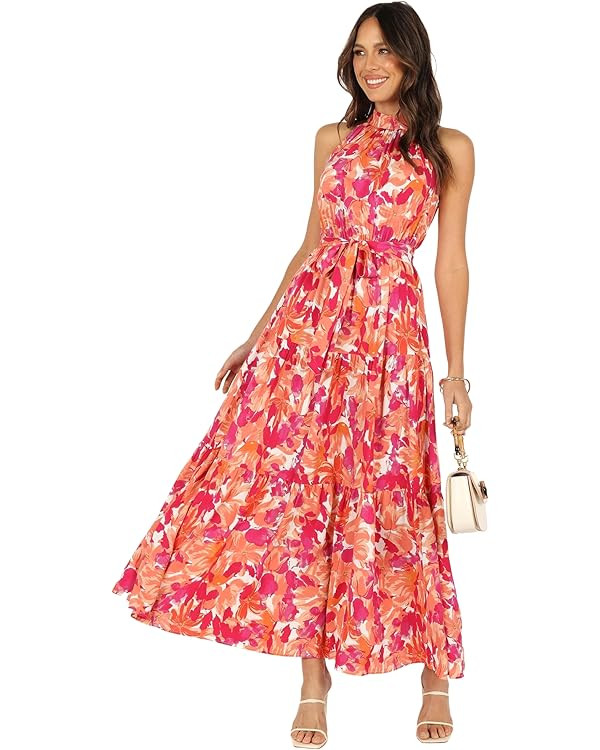 Petal & Pup Women's Caroline Maxi Halter Dress | Amazon (US)