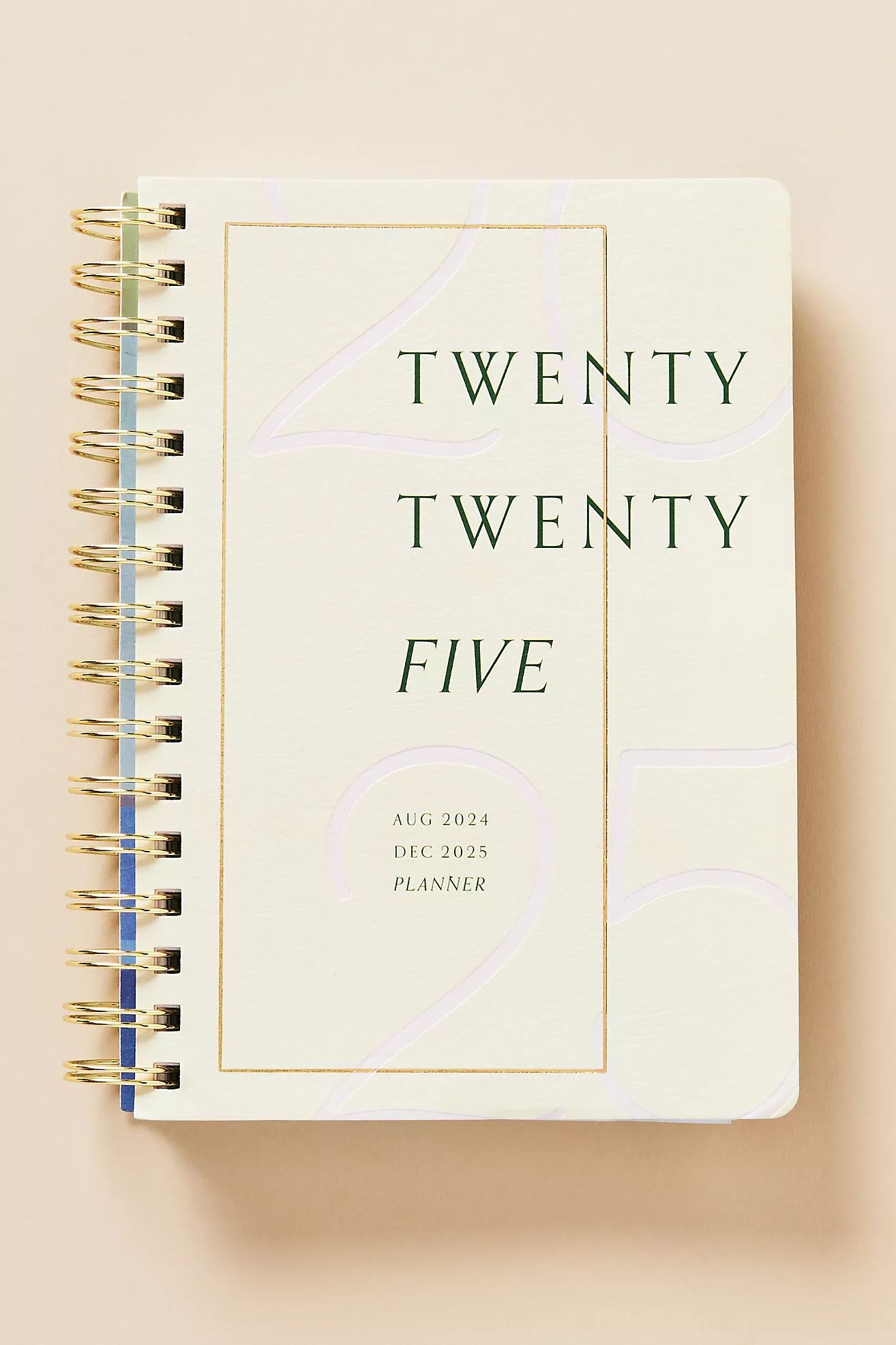 2025 17-Month Spiral Planner | Anthropologie (US)