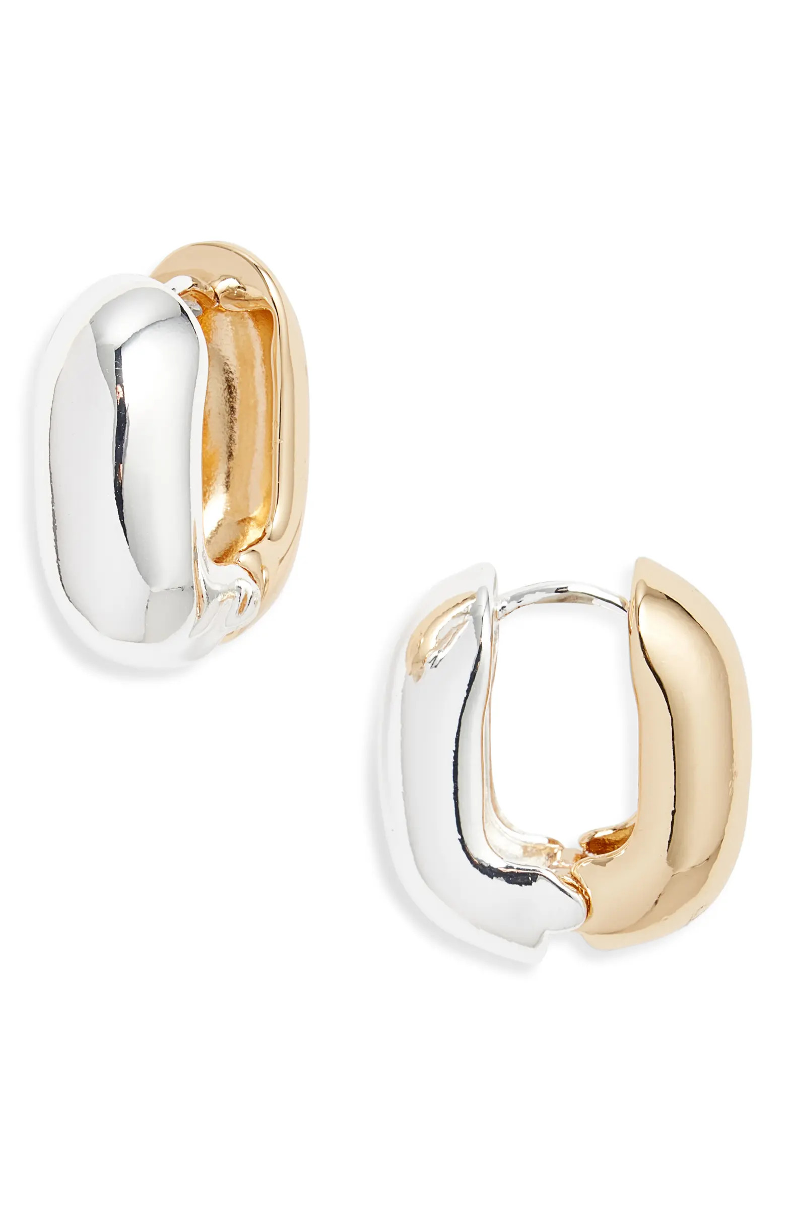 Rounded Oval Hoop Earrings | Nordstrom