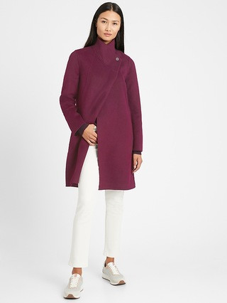 Double-Faced Cocoon Coat | Banana Republic (US)