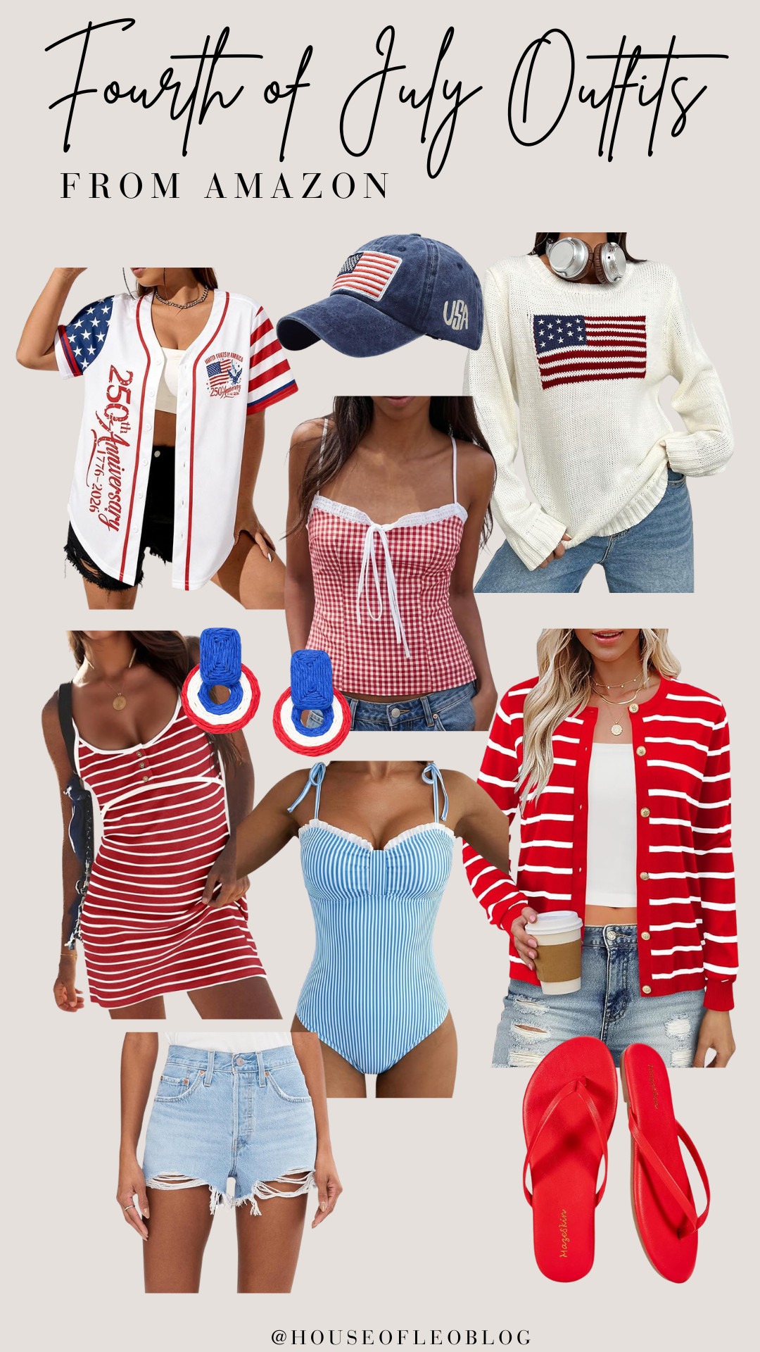 4th of July outfit inspo from Amazon!