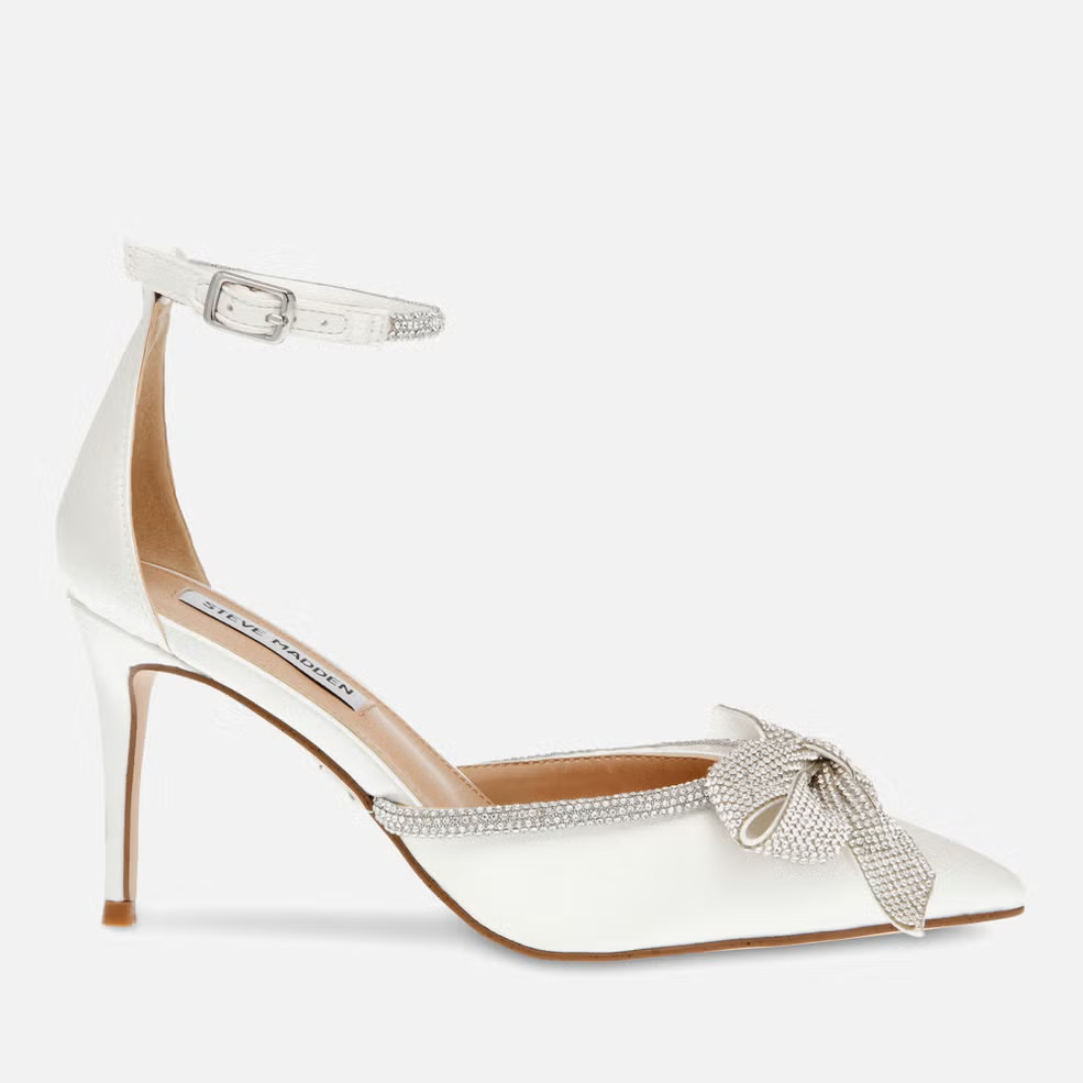 Steve Madden Women's Lumiere Satin Heeled Pumps | Allsole | Allsole (Global)