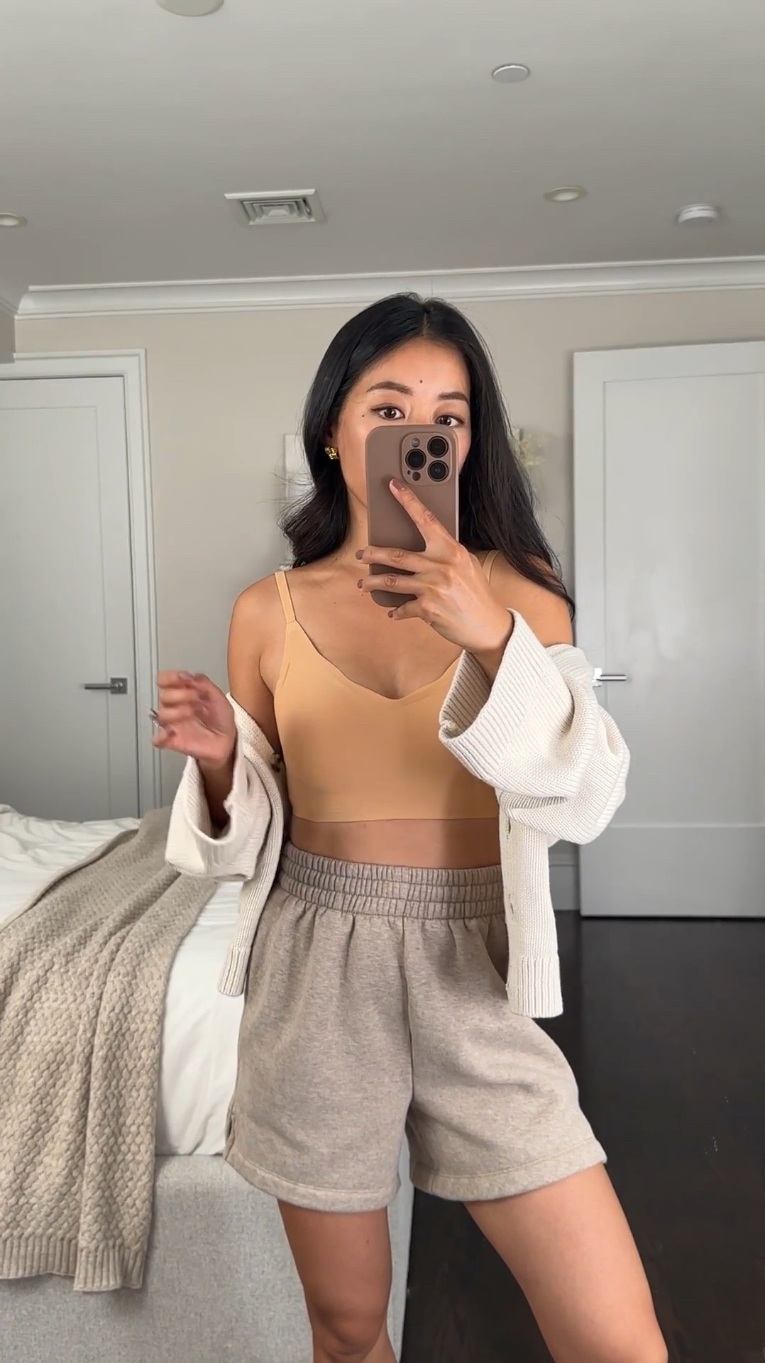 30% off neiwai for Black Friday ! Best stretchy, wireless seamless bras.

My most worn style is actually the spaghetti strap bra in the previous LTK but this one is a second favorite and fits a little smaller in the band and cups comparatively 

 •Barely Zero Fixed Cup Wavy Bra in Warm Bread. I am in size xs/s which fits smaller at the band and cup shape than their “one size fits most” styles. 

The light cup padding is not removable so you don’t need to worry about taking them in and out for washing. 

Lower cut for deeper necklines and reinforced bottom band for added support. This makes the bottom band a tad less stretchy than the other style I featured but still very comfortable  

The clasp back bra is also similar but with a clasp back and no scallop wave shape

These come individually boxed so are great for holiday gifting for mom, sister, aunts - I always buy in a multi pack during Black Friday week for this reason! 

#LTKCyberWeek #LTKGiftGuide #LTKHoliday