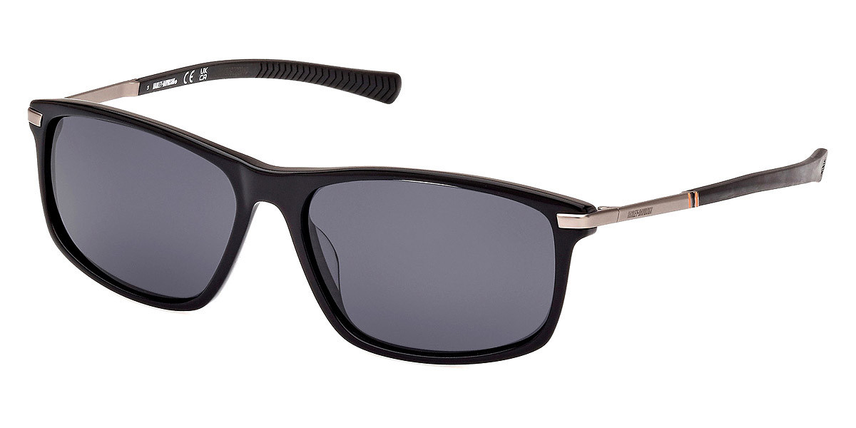 Harley Davidson Polarized Smoke Rectangular Mens Sunglasses HD0979X 01D 59 | Jomashop.com & JomaDeals.com