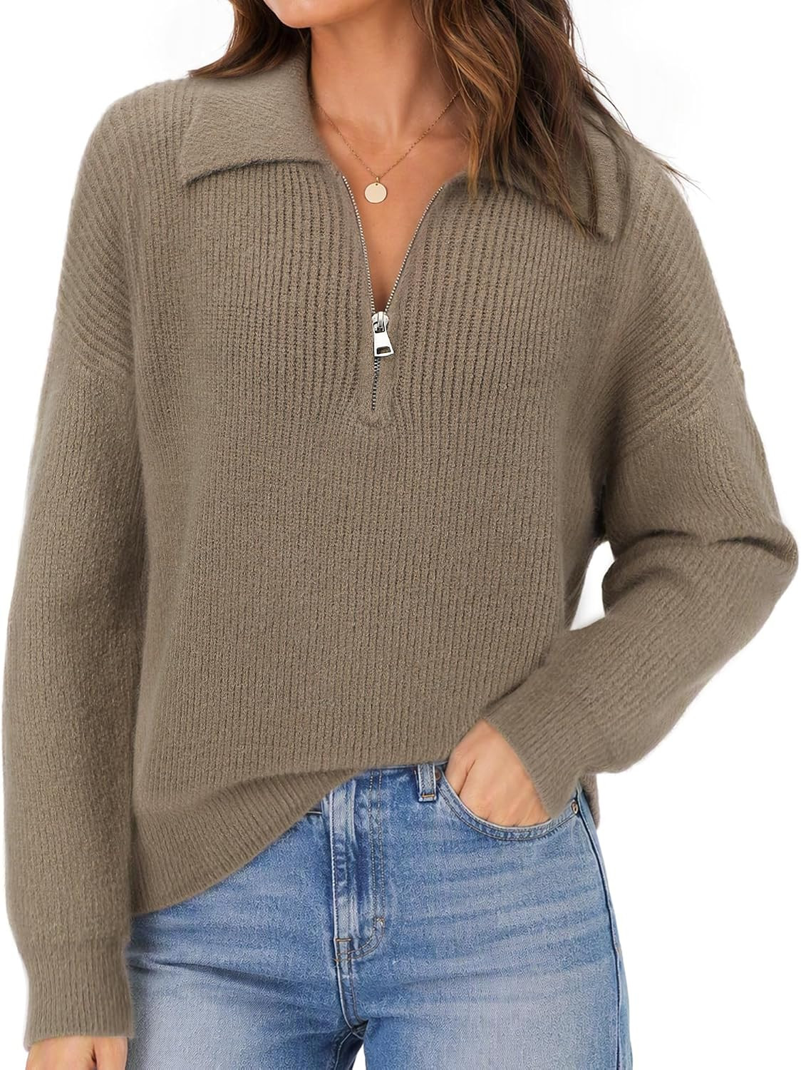 Sweaters for Women, Quarter Zip Pullover Women Fall Winter 2026 | Amazon (US)