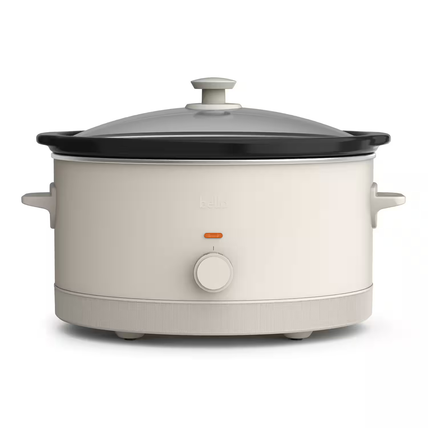 Bella - 6-qt. Manual Slow Cooker - Oatmilk | Best Buy U.S.
