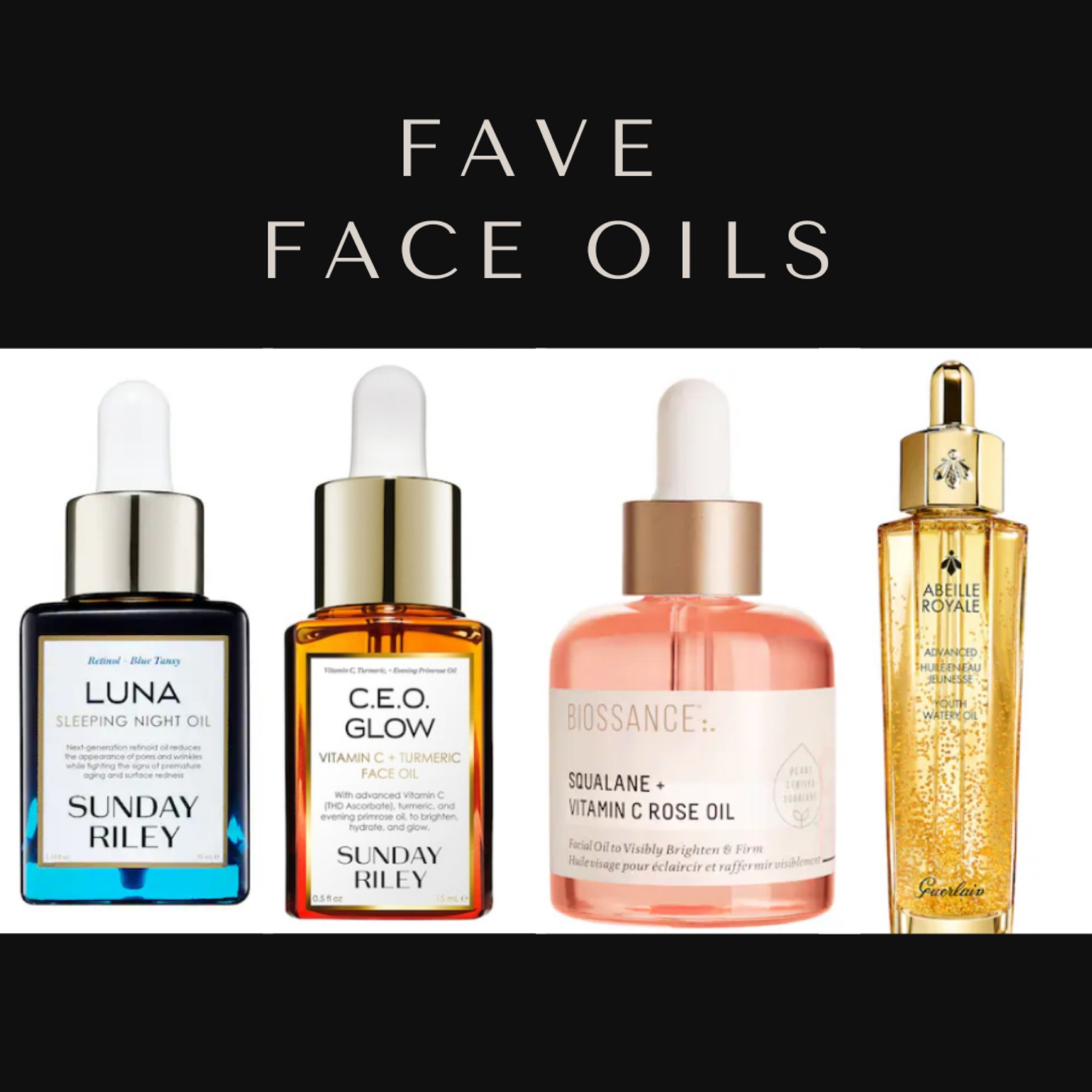 These favorite face oils from the Sephora sale  

#LTKGiftGuide #LTKHolidaySale #LTKover40
