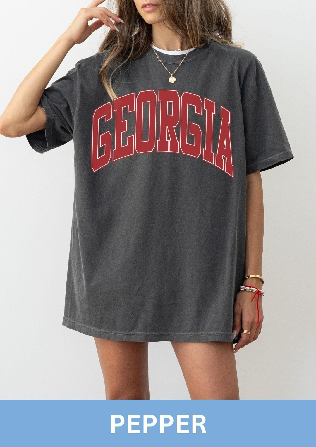 Georgia Comfort Colors Shirt, Game Day Shirt, Georgia Football, Varsity Letter, Vintage Georgia S... | Etsy (US)