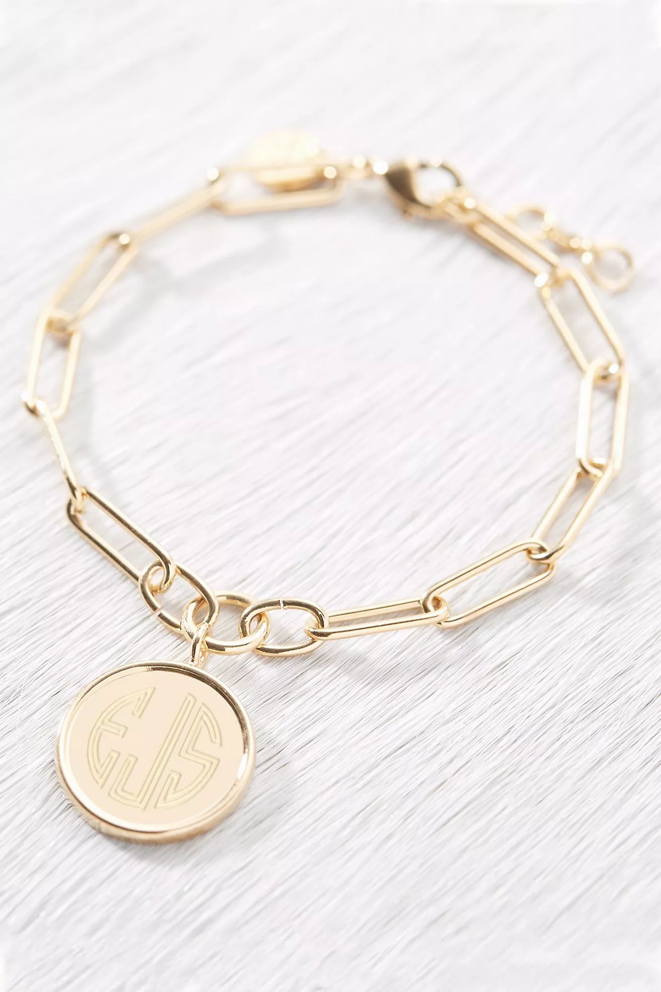 Brook & York Custom Monogram Coin Bracelet | Anthropologie (US)