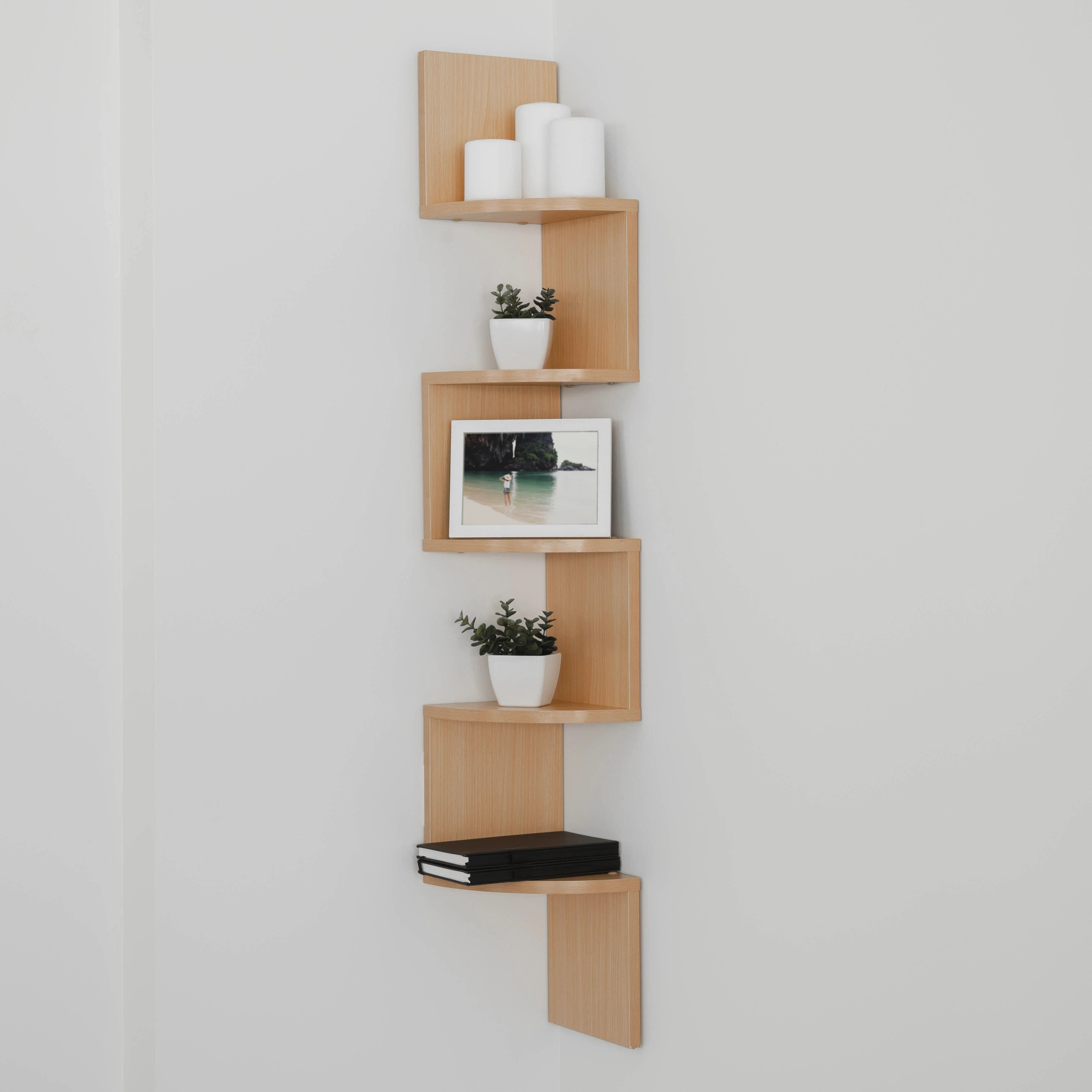 Saveliy 5 Tier Corner Wall Shelf | Wayfair North America