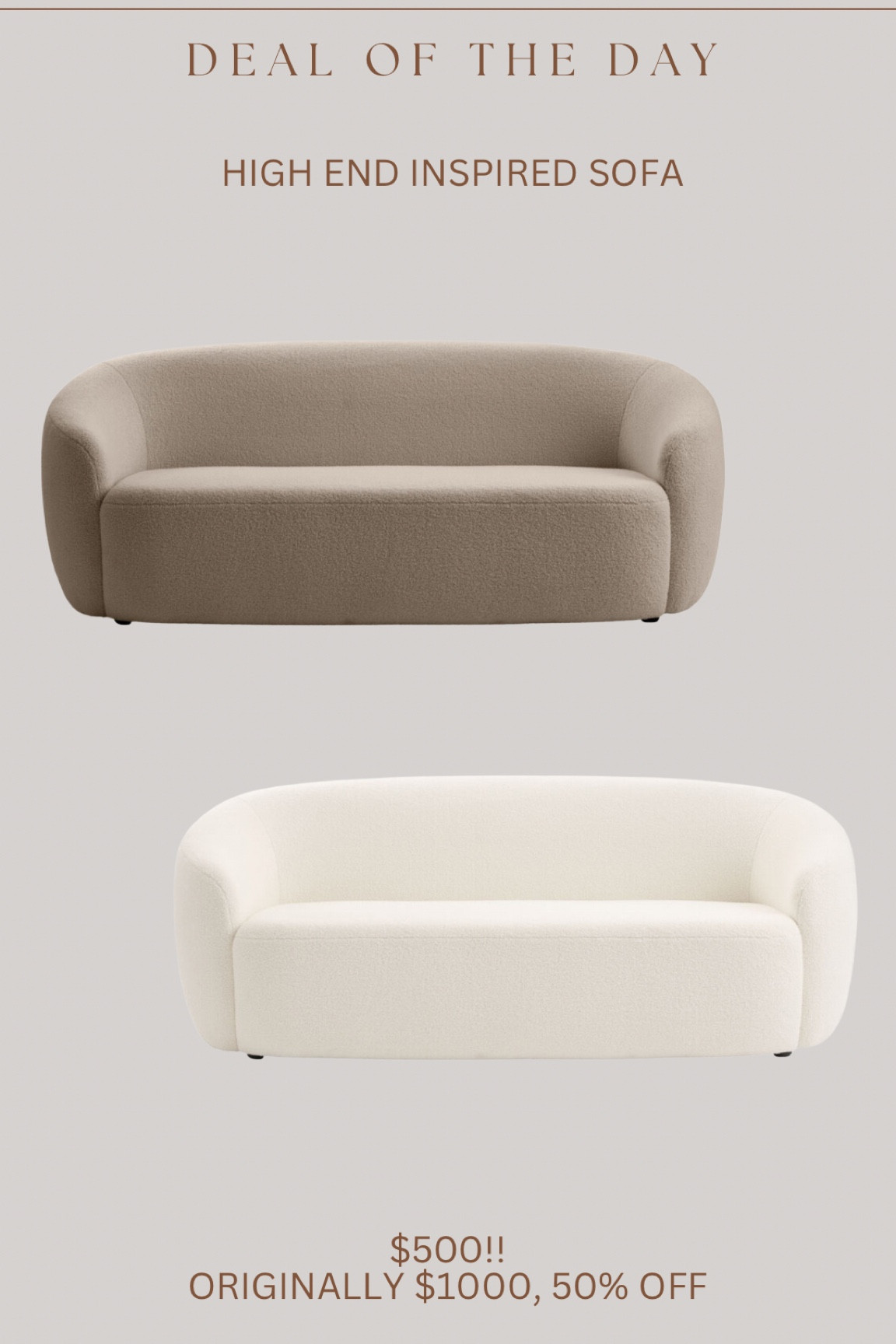 Oooooh!!! Best sale & price I’ve seen yet for this stunning style!!! 50% off 🤯🙌🏻

#LTKHome #LTKStyleTip #LTKSaleAlert