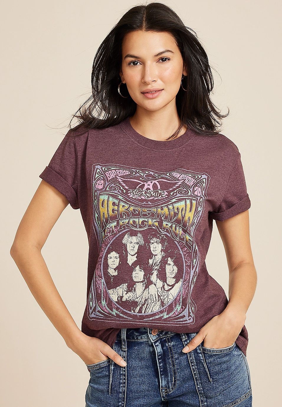Aerosmith Let Rock Rule Graphic Tee | Maurices