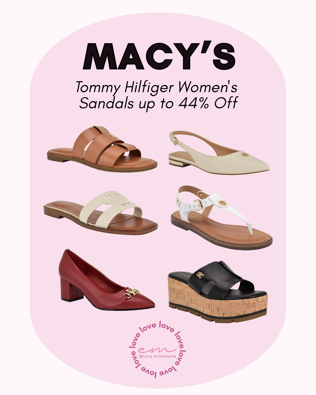 If you’ve been wanting to refresh your shoe collection, these women's sandals are up to 44% off! There are so many cute options to choose from. They're perfect for casual days, dinners, vacations, or summer events.  tommy hilfiger, women's sandals 

 #LTKootd #LTKSaleAlert