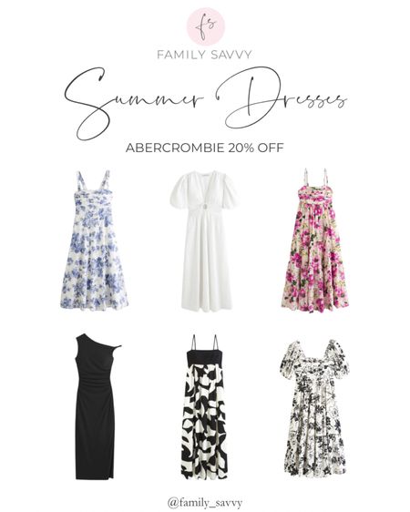 Abercrombie Dress Sale!!! 20% off summer dresses for a limited time 💗

#LTKStyleTip #LTKSaleAlert #LTKFindsUnder100