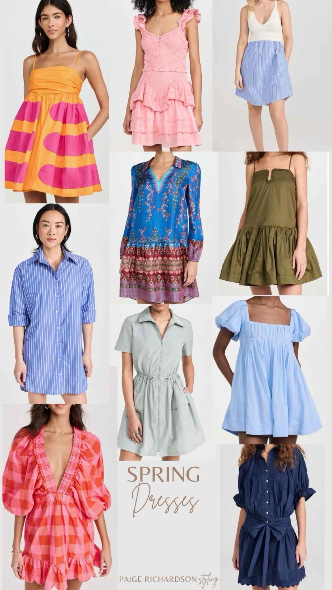 🤍😎🙌🏼👌🏼 spring dresses in full force!