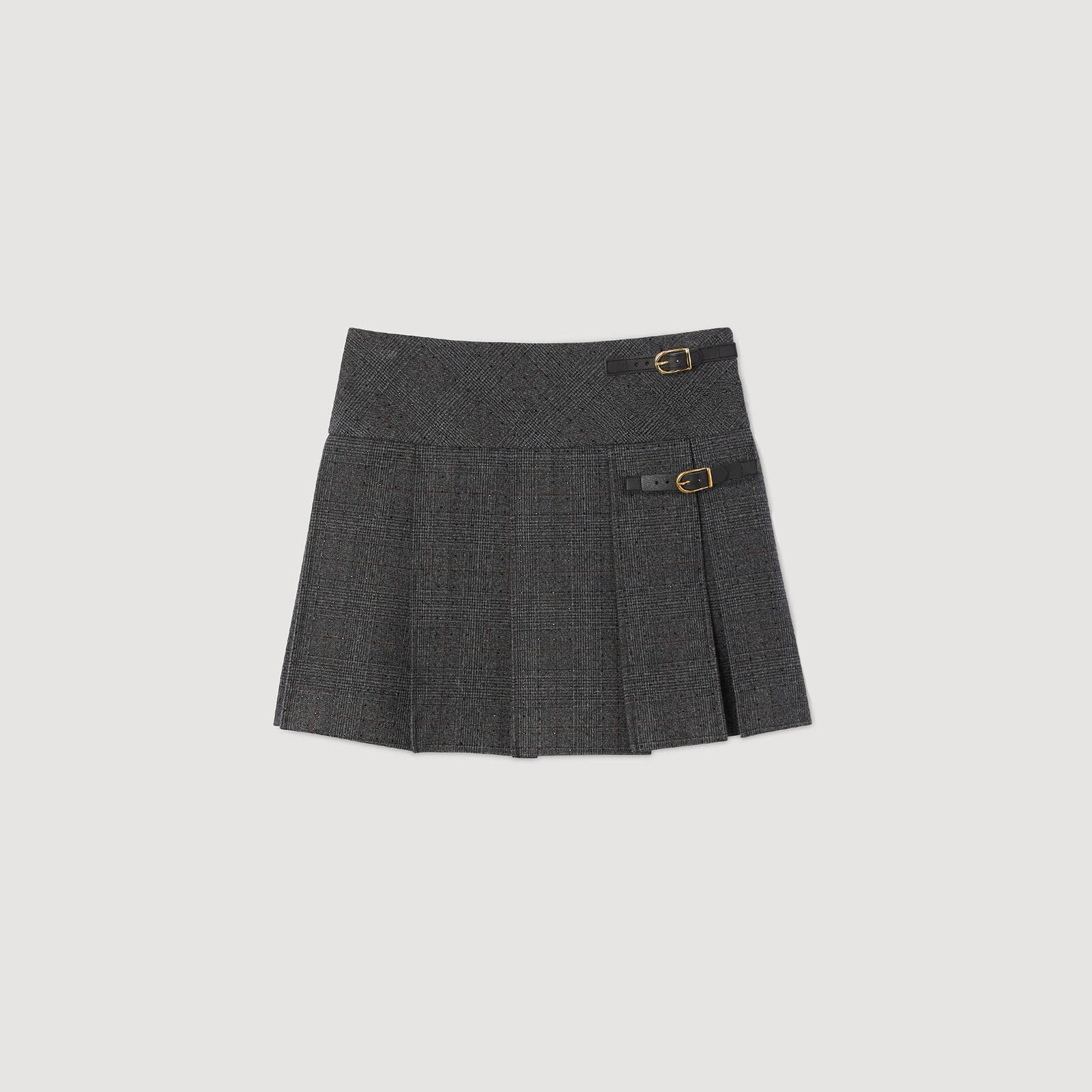 Mini rhinestone suit skirt | Sandro US | Sandro-Paris US