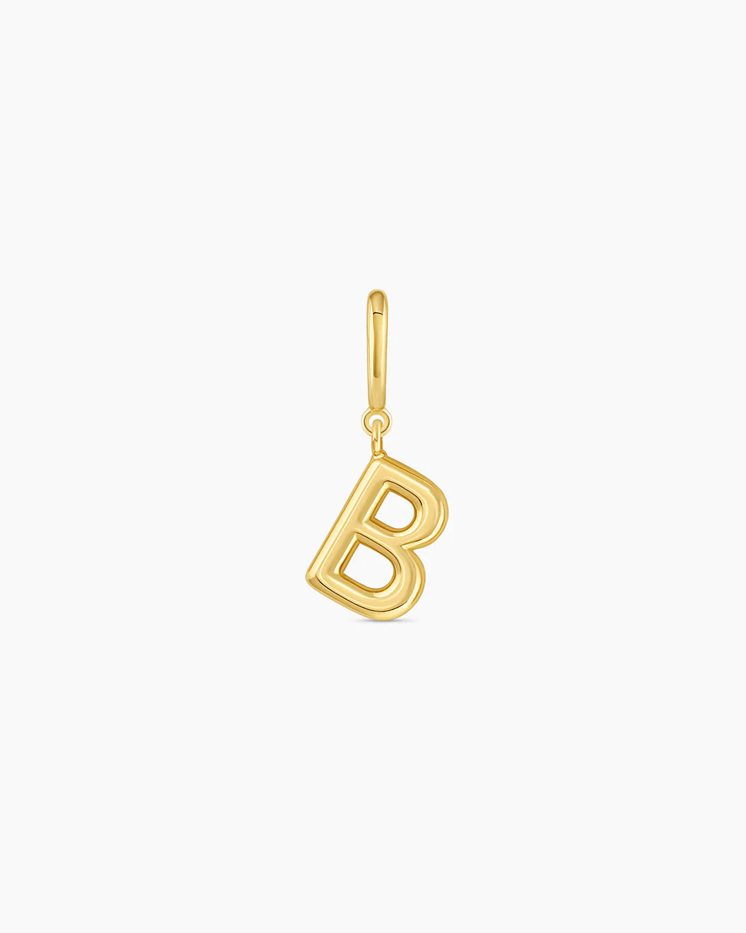 Alphabet Helium Parker Charm in 18k Gold/B, Women's by gorjana | Gorjana