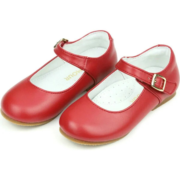 Rebecca Special Occasion Flat, Red | Maisonette