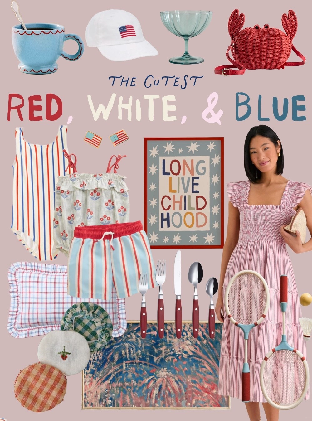 Red white and blue 
America 
USA 
Memorial Day 
4th of July 
Hill house 
Boden
Kohls 

#LTKSeasonal #LTKdayinmylife #LTKmomlife