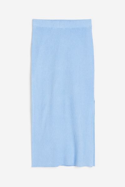 Rib-knit pencil skirt | H&M (UK, MY, IN, SG, PH, TW, HK)