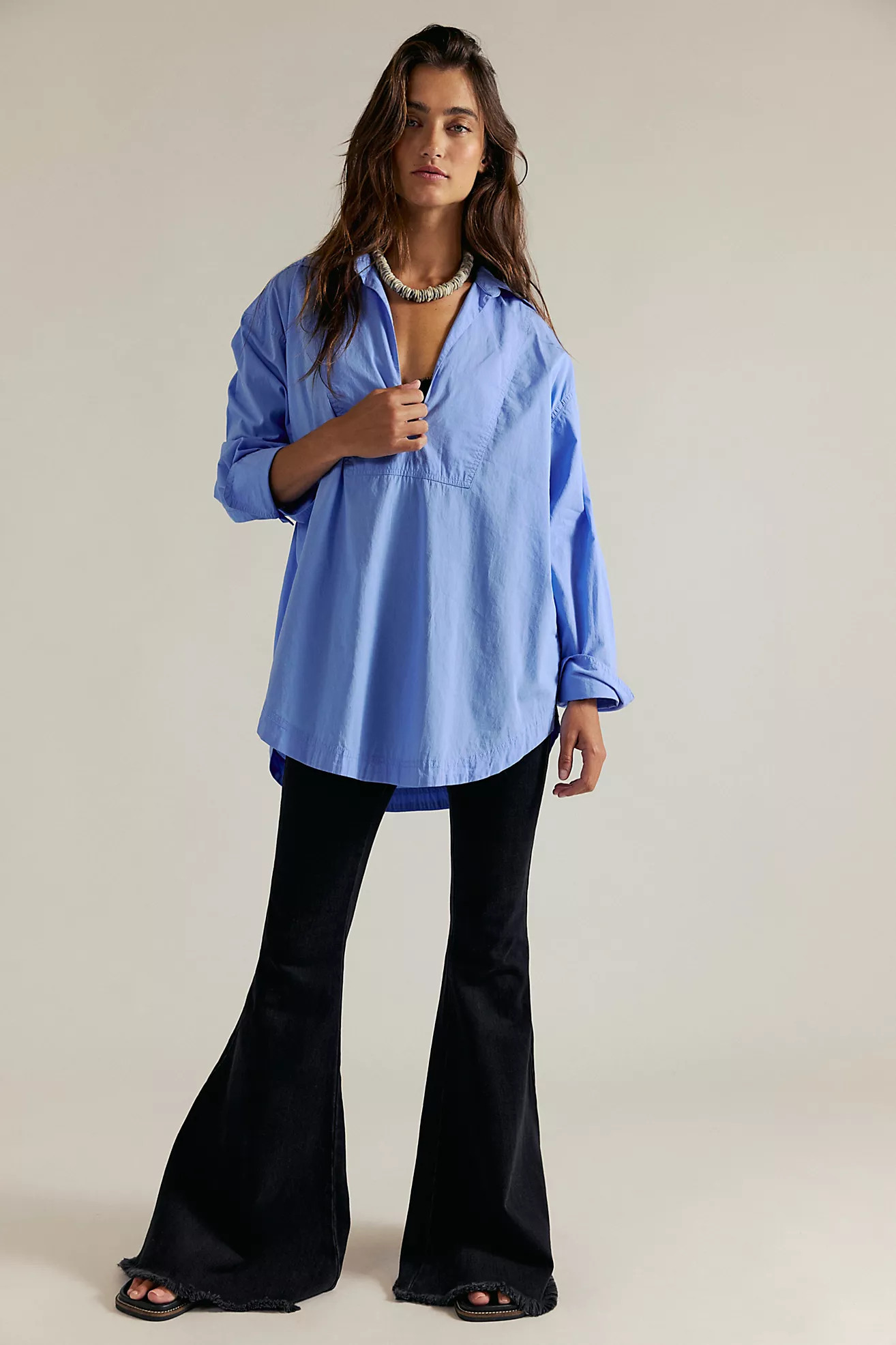 We The Free August Pullover Shirt | Free People (Global - UK&FR Excluded)