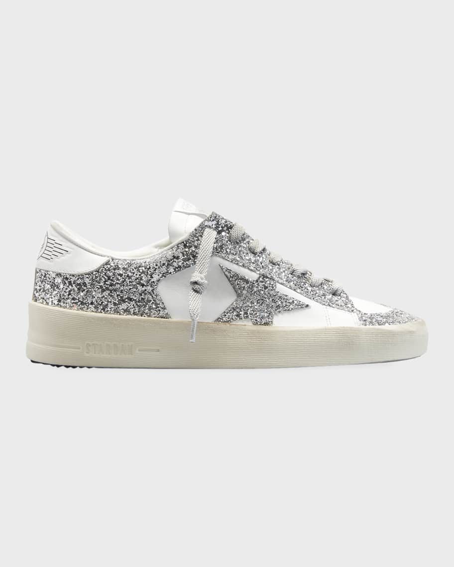 Golden Goose Stardan Glitter Low-Top Sneakers | Neiman Marcus