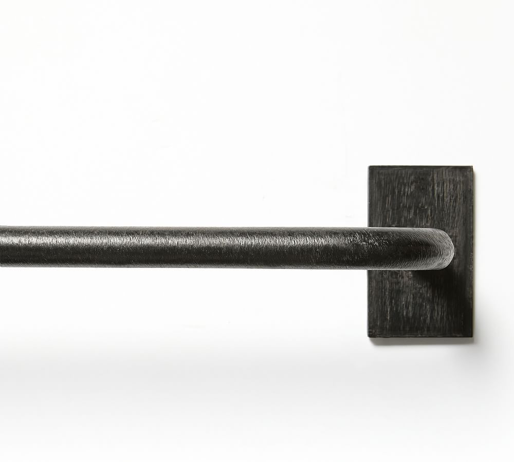 Hidden Connection Room Darkening Curtain Rod | Pottery Barn (US)