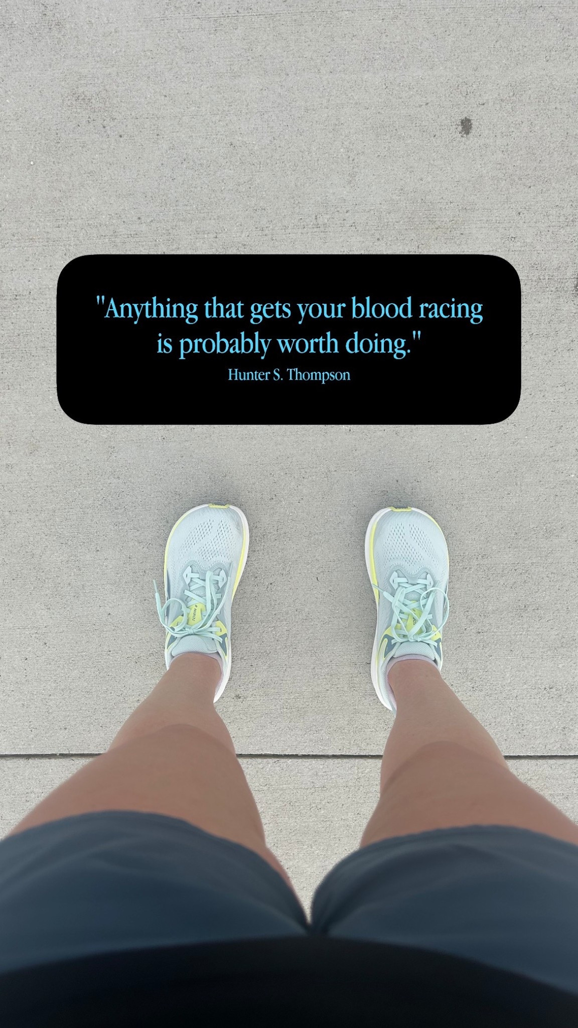 Running motivation! Definitely helps the temps warmed up so I can wear shorts on runs instead of leggings! Huge win! 👏🏼👏🏼
Wearing the AltraRunning Torin 8 shoes. 
P.S. I’m just under 2 months out from my 10th marathon! 🏃🏼‍♀️‍➡️🎉
#runningmotivation #marathontraining #runfit #trainingbuild #runnerslife


#LTKdayinmylife #LTKfitnessgoals #LTKActive