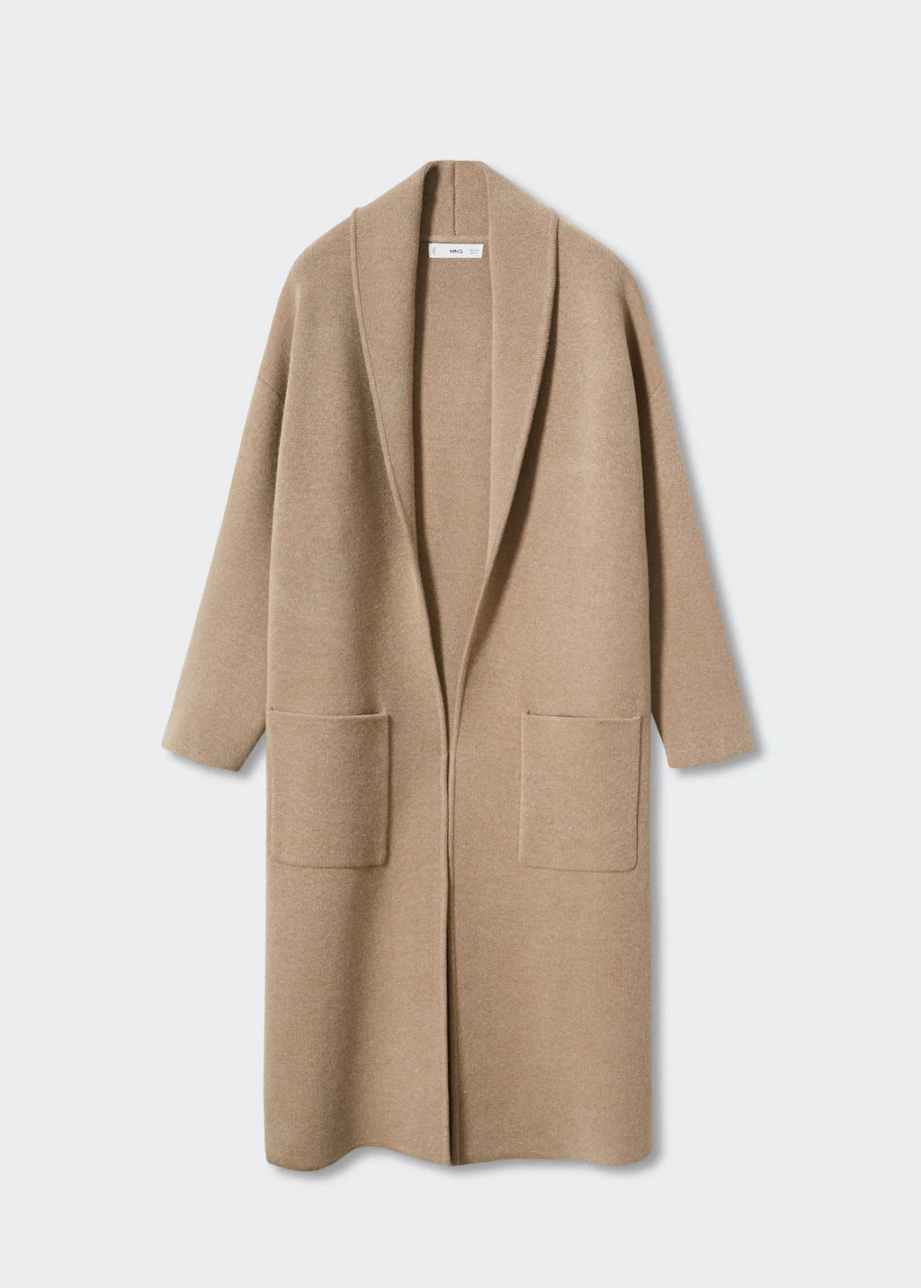 Oversized coat with pockets | MANGO (US)