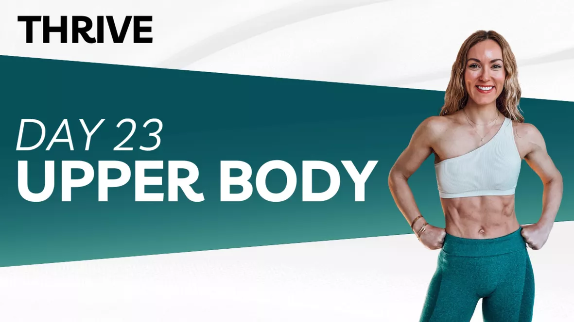 30-Minute Upper Body Workout For Women