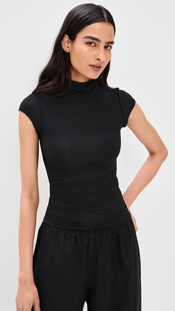 Reese Mock Neck Top | Shopbop