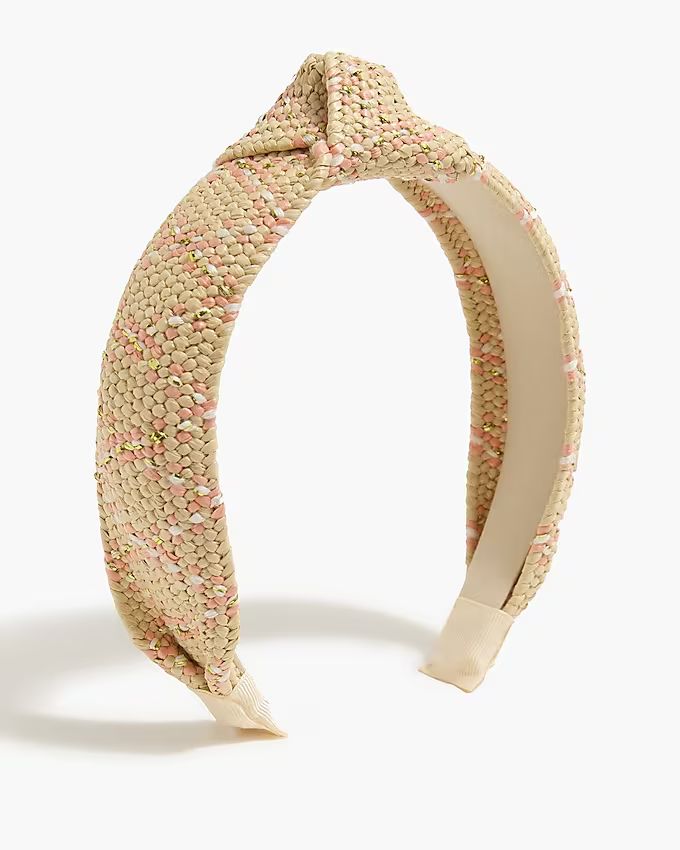 Glitter speck knot headband | J.Crew Factory