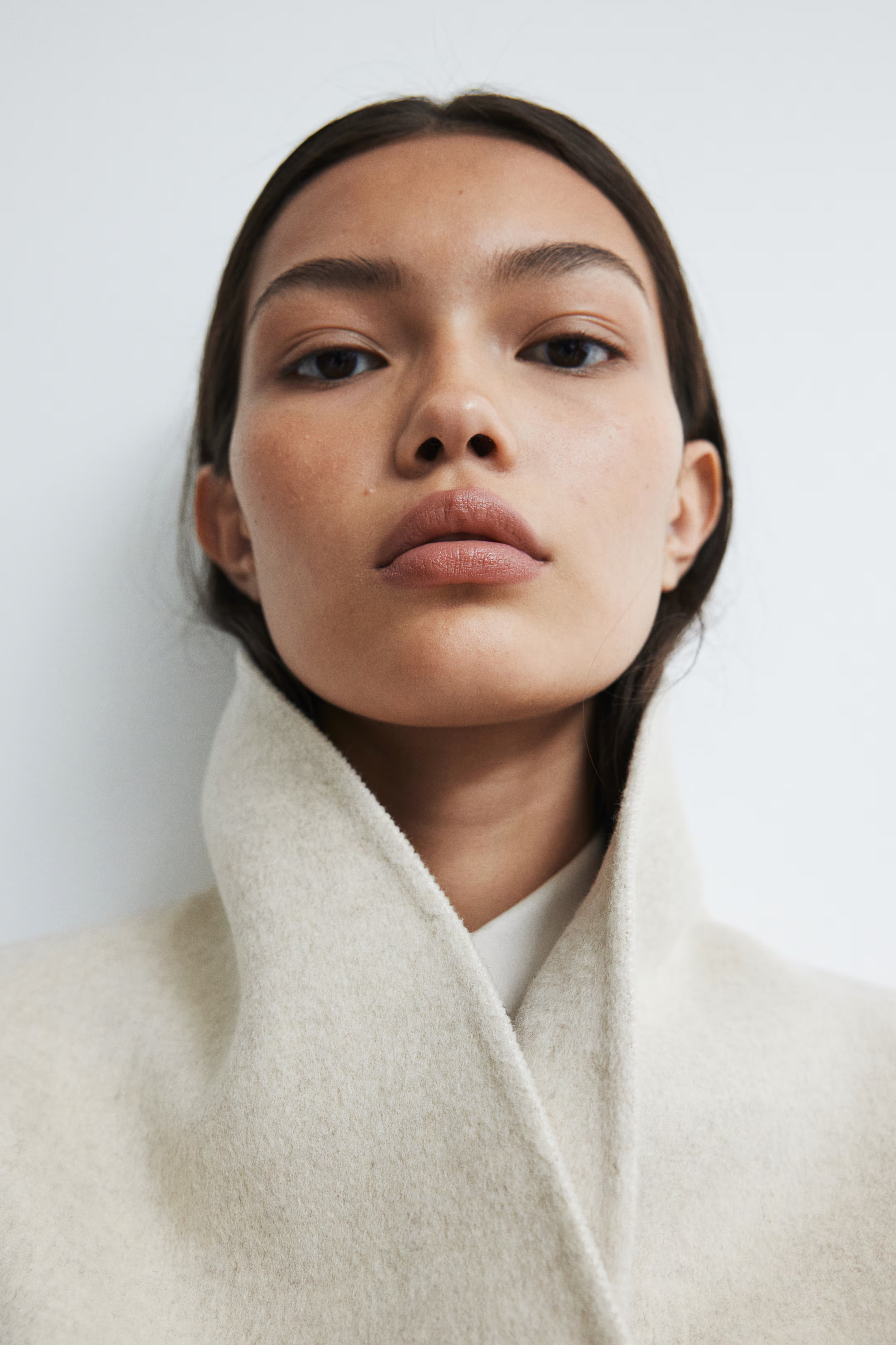 Handmade Wool-Blend Coat - Light beige - Ladies | H&M US | H&M (US + CA)