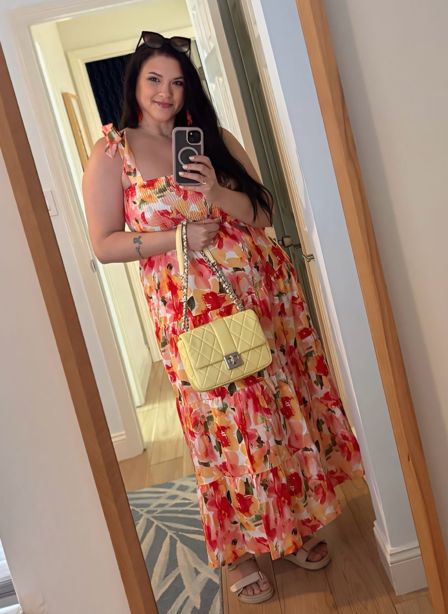 Summer beach outfit! Sundress, Kate spade purse, Quay sunnies, Amazon accessories 

#LTKBeauty #LTKvlog #LTKSeasonal