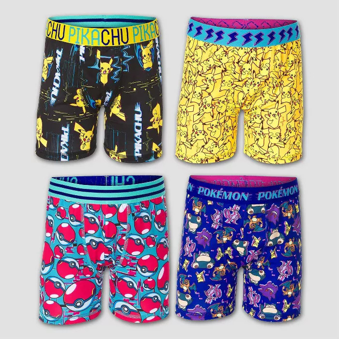 Boys' Pokemon 4pk Underwear | Target