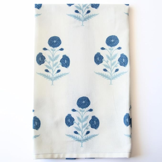 Decorative Tea Towel Collection (Serafina Blue) | Amazon (US)
