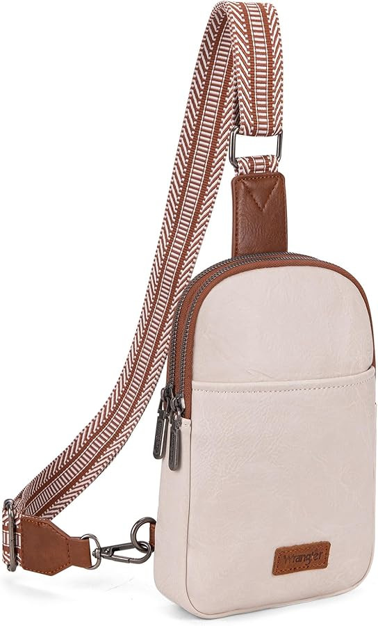 Wrangler Crossbody Bags for Women Chic Sling Bag and Purses with Adjustable Strap Holiday Gift Ch... | Amazon (US)